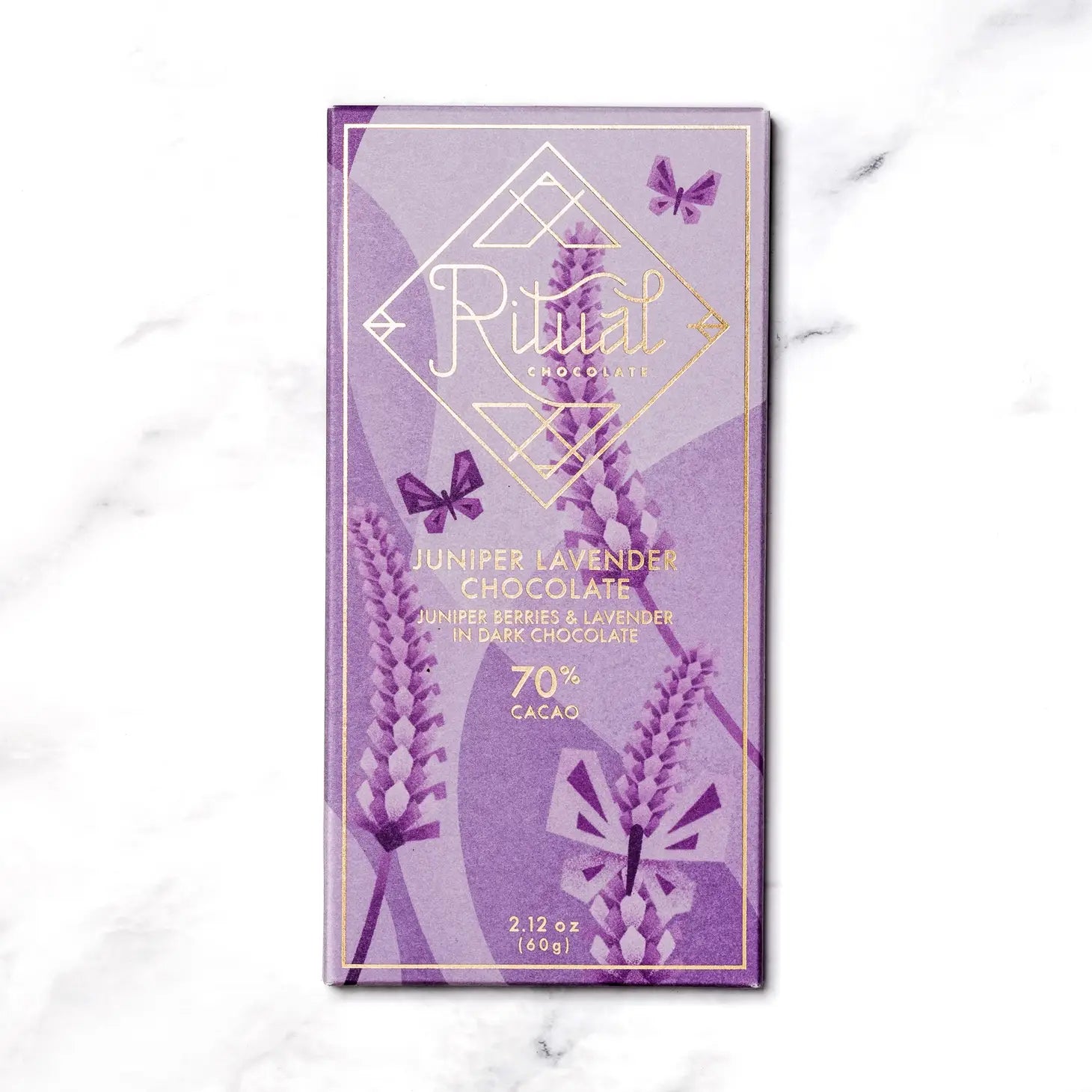 Juniper Lavender Chocolate, 70% Cacao