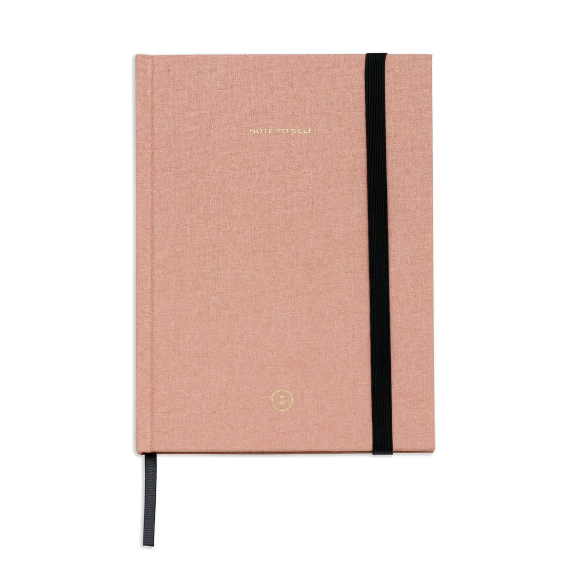 Pink Linen Note To Self Journal