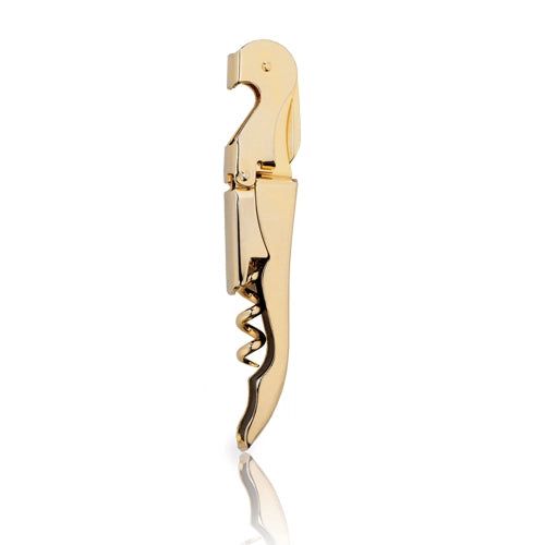 Gold-Plated Double-Hinged Corkscrew