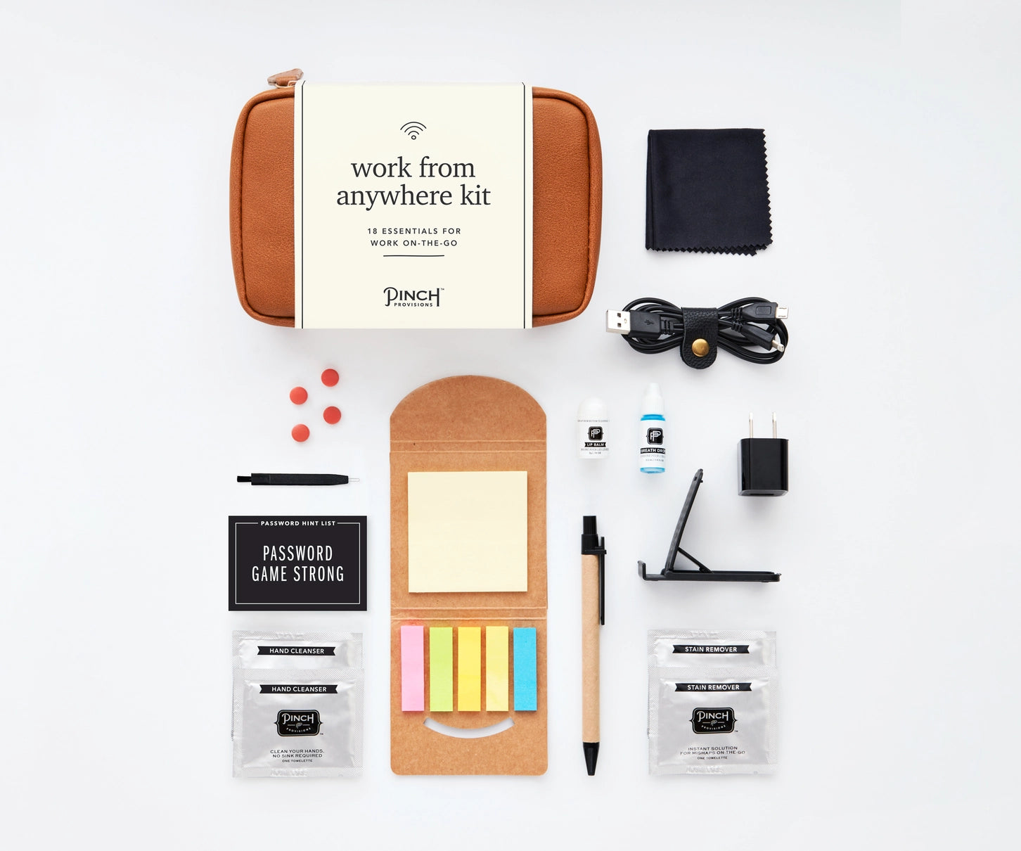 Work From Anywhere Kit- Cognac